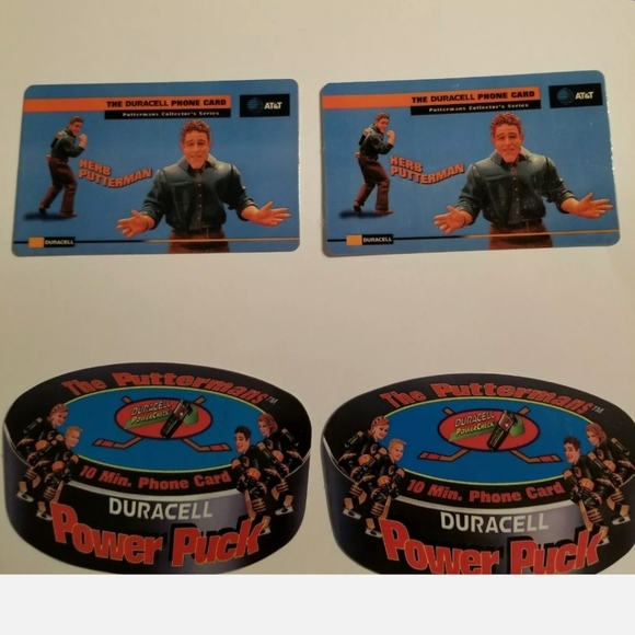 Collectable Phone Cards 4-Duracell Puttermans 1995 - Picture 4 of 4